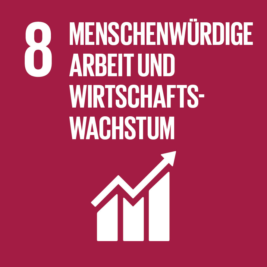 SDG 8 - Menschenwürdige Arbeit und Wirtschaftswachstum